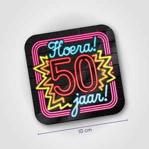 Neon onderzetters - 50 jaar Neon onderzetters - 50 jaar